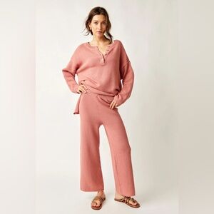 FP BEACH by FREE PEOPLE Hailee Pants in Rosie